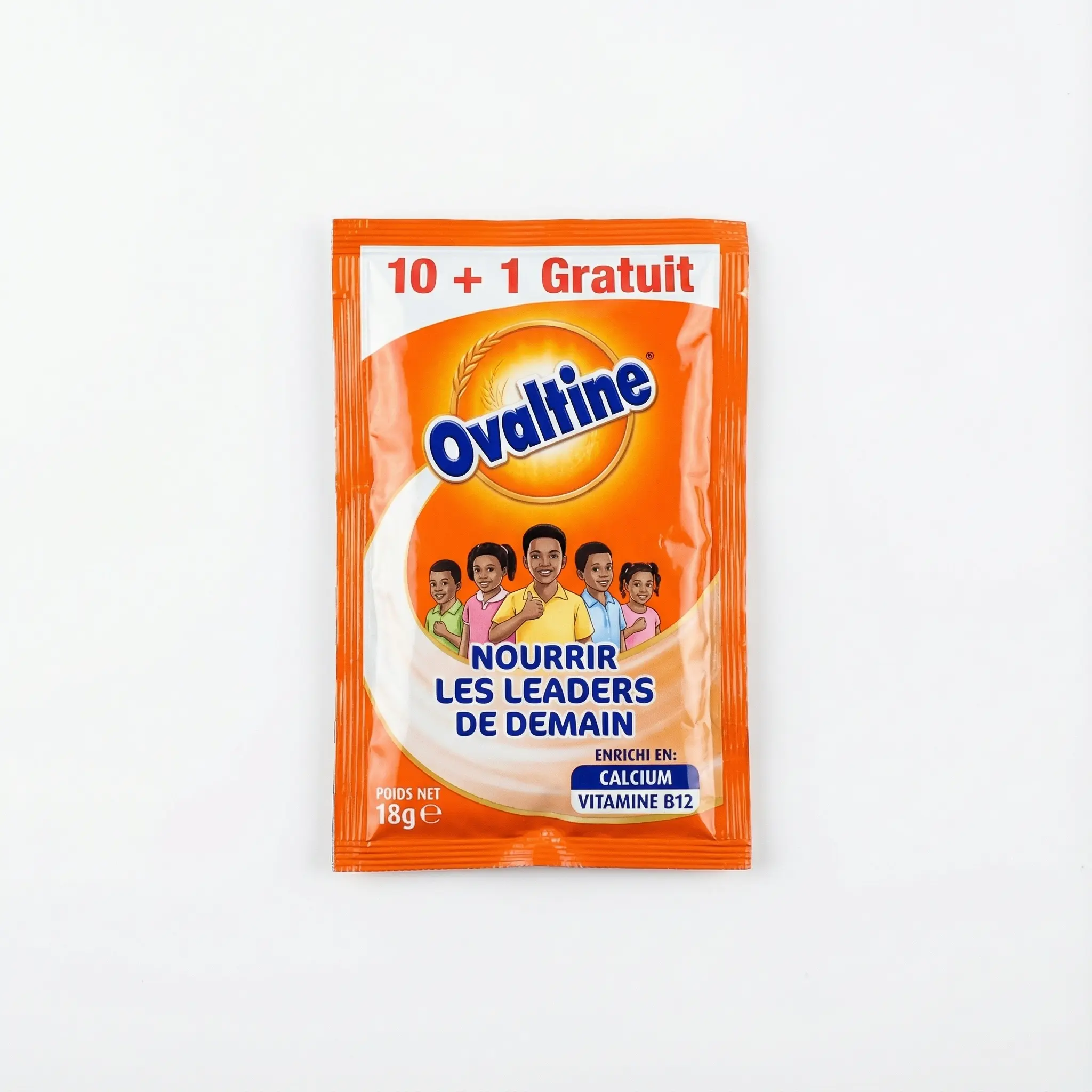 sachet ovaltine 18 g boisson chocolat malt petit dejeuner